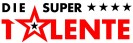 Logo mit dem Schriftzug "Die Supertalente" und Stern
