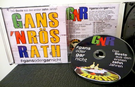 Ein Foto von der Gans 'n Rösrath-CD.