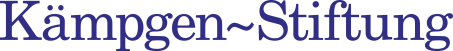 Logo mit der Aufschrift Kämpgen-Stiftung